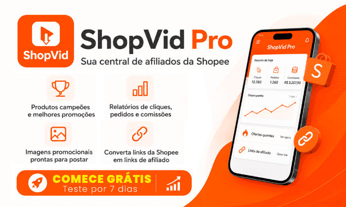 Conheça o ShopVid Pro e crie sua conta